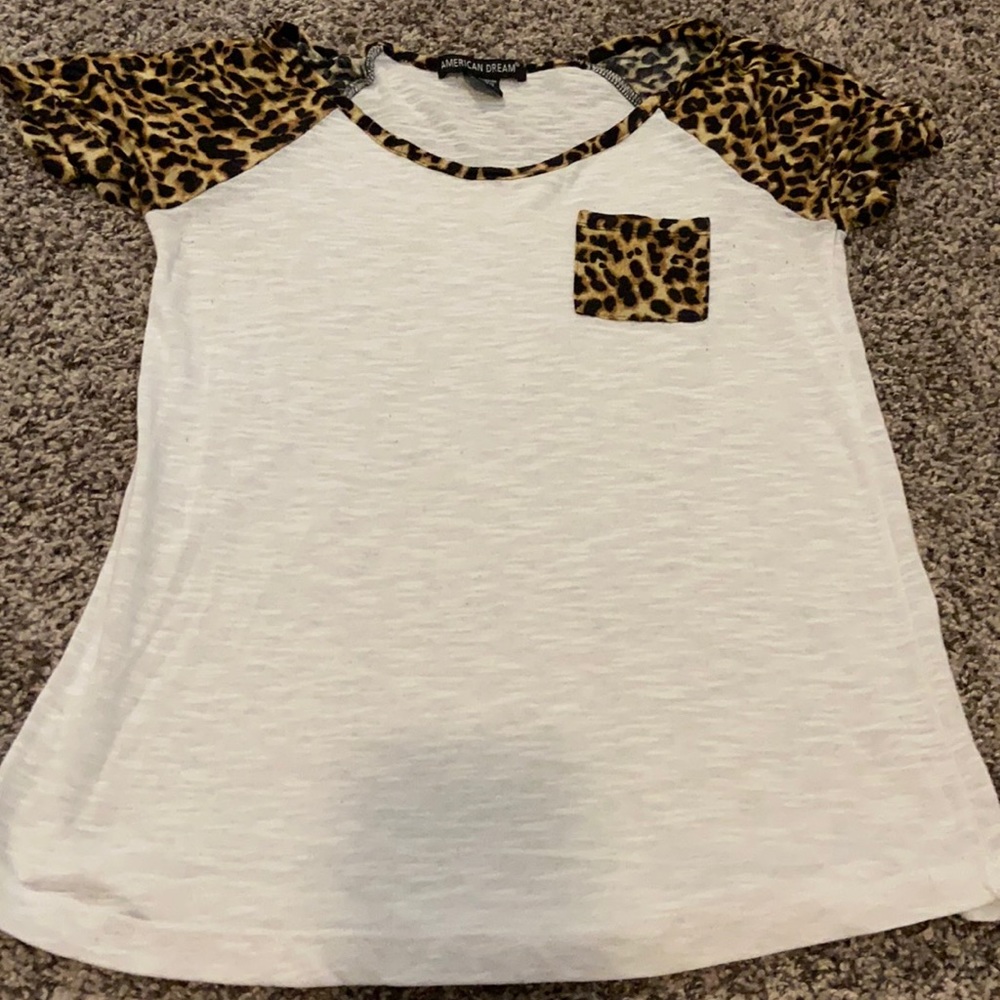 Cheetah print shirt